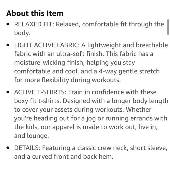 NWT Magenta Amazon Essentials XS Studio Relaxed-Fit Lightweight Crewneck T-Shirt - Picture 7 of 7